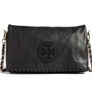Tory Burch black leather crossbody